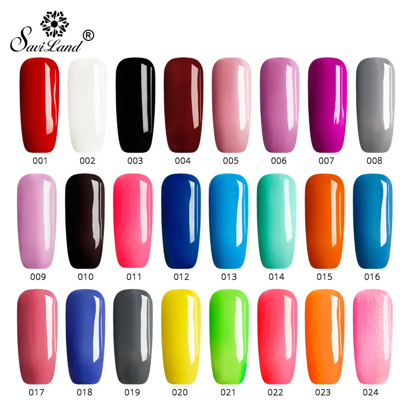 Одношаговый Гель лак Saviland для ногтей форма ручки долговечный УФ 3 в 1 гель с
