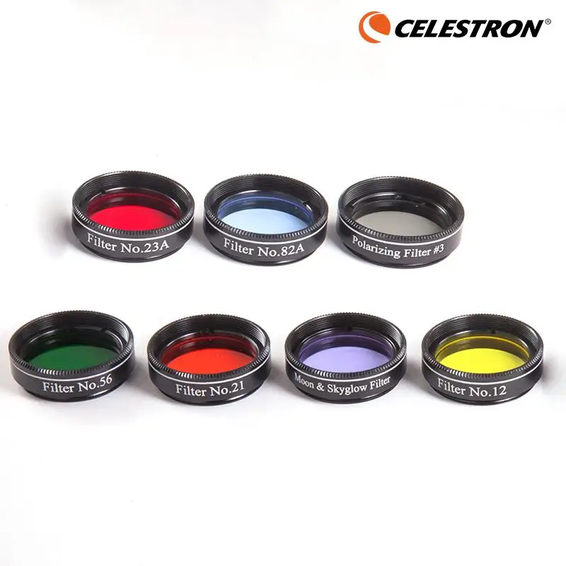 Celestron 1 комплект 7 шт. окулярный фильтр астрономические телескопы 25 дюйма окуляр