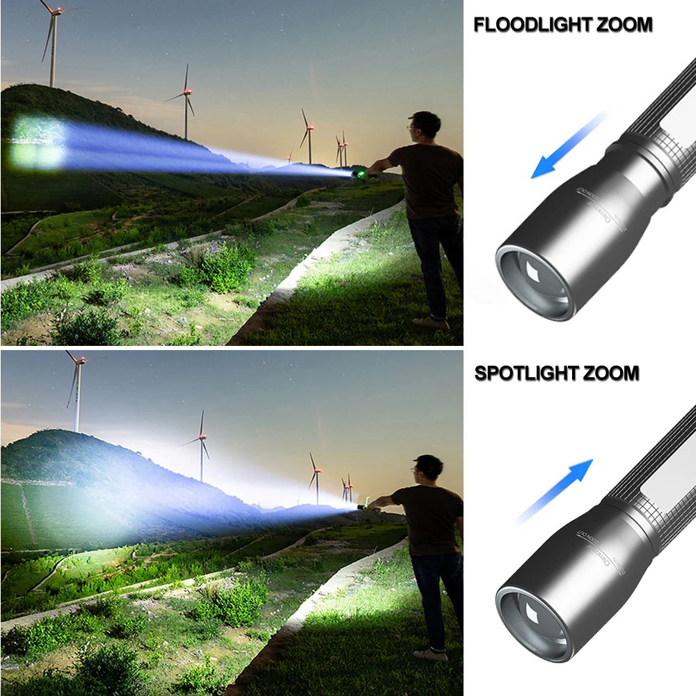 Светодиодная Супер яркая вспышка светильник T6 Масштабируемые Светильник USB