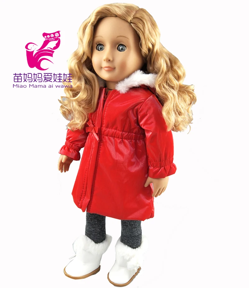 18 дюймовая Лыжная куртка американского поколения для кукол новорожденных 43