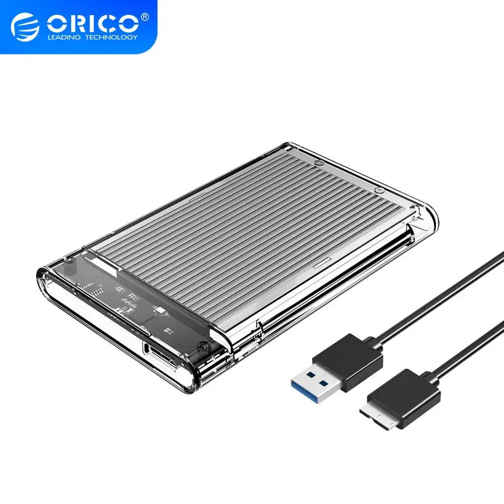 ORICO 2 5 дюймовый корпус для жесткого диска SATA USB жесткий диск емкостью 4 ТБ