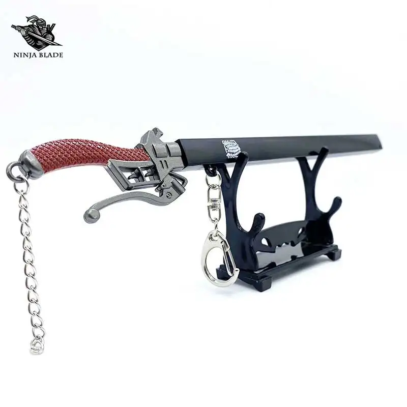 Меч Эрена джейгера из Микаса Аккермана Леви солдатика миниатюрная металлическая