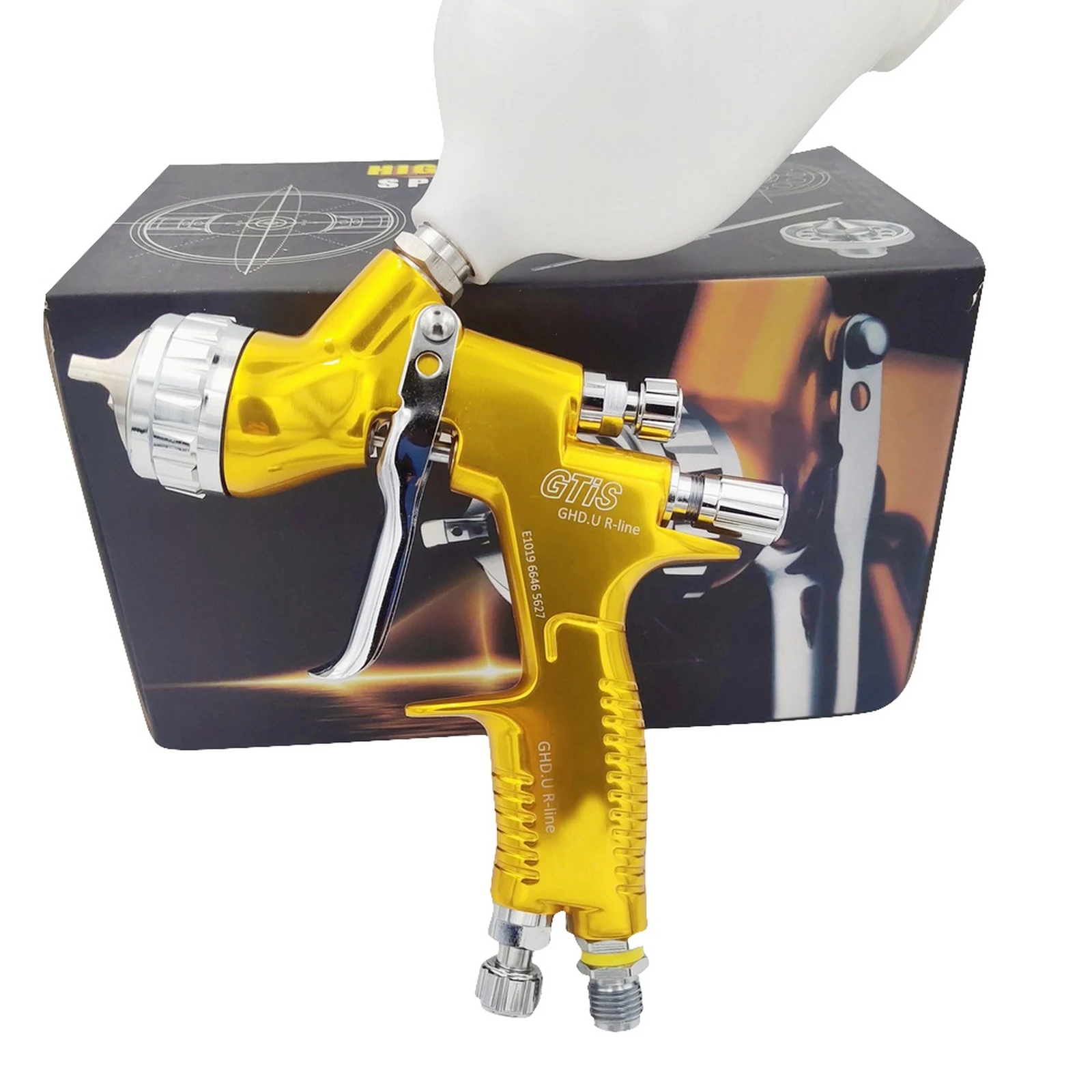 

High Quality Spray Gun GTI Pro Painting Gun 1.3 Mm Nozzle Paint Gun Water Based Air Spray Gun Airbrush for Car Paint