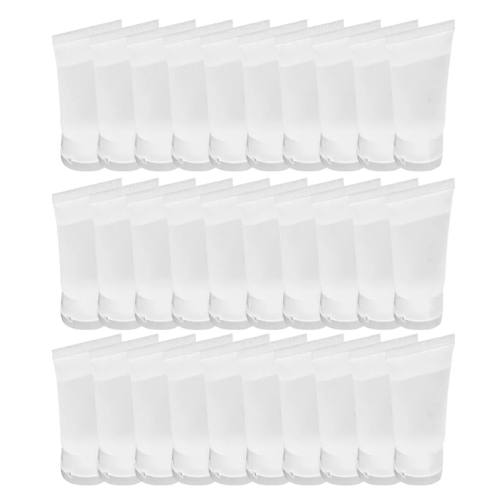 

25pcs Travel Squeeze Bottles Portable Refillable Bottle Storage Container for Shampoo Lotion (10ml, Frosted)