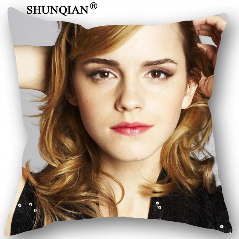 

Best Emma Watson Pillowcase Wedding Decorative Pillow Cover Custom Gift For (Two Sides) Printed Pillow Cases 18-315