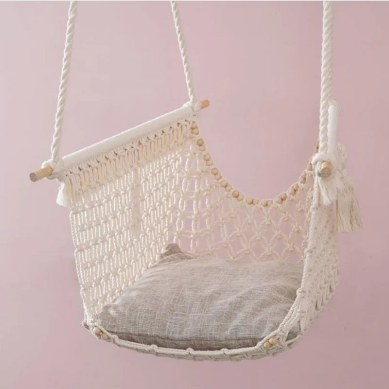 Детские качели в скандинавском стиле Подвесные набор детских игрушек качалок