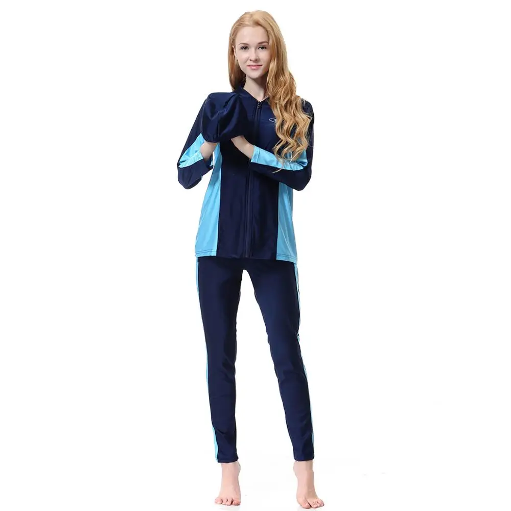 

Women's Modest Swimsuits Muslim Full Cover Swimsuit Islamic Beachwear