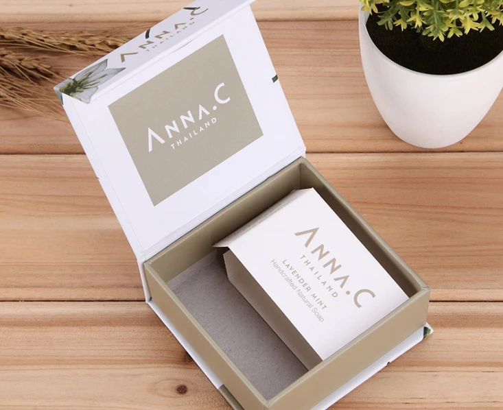 Индивидуальная шикарная бумажная коробка для ювелирных изделий роскошный