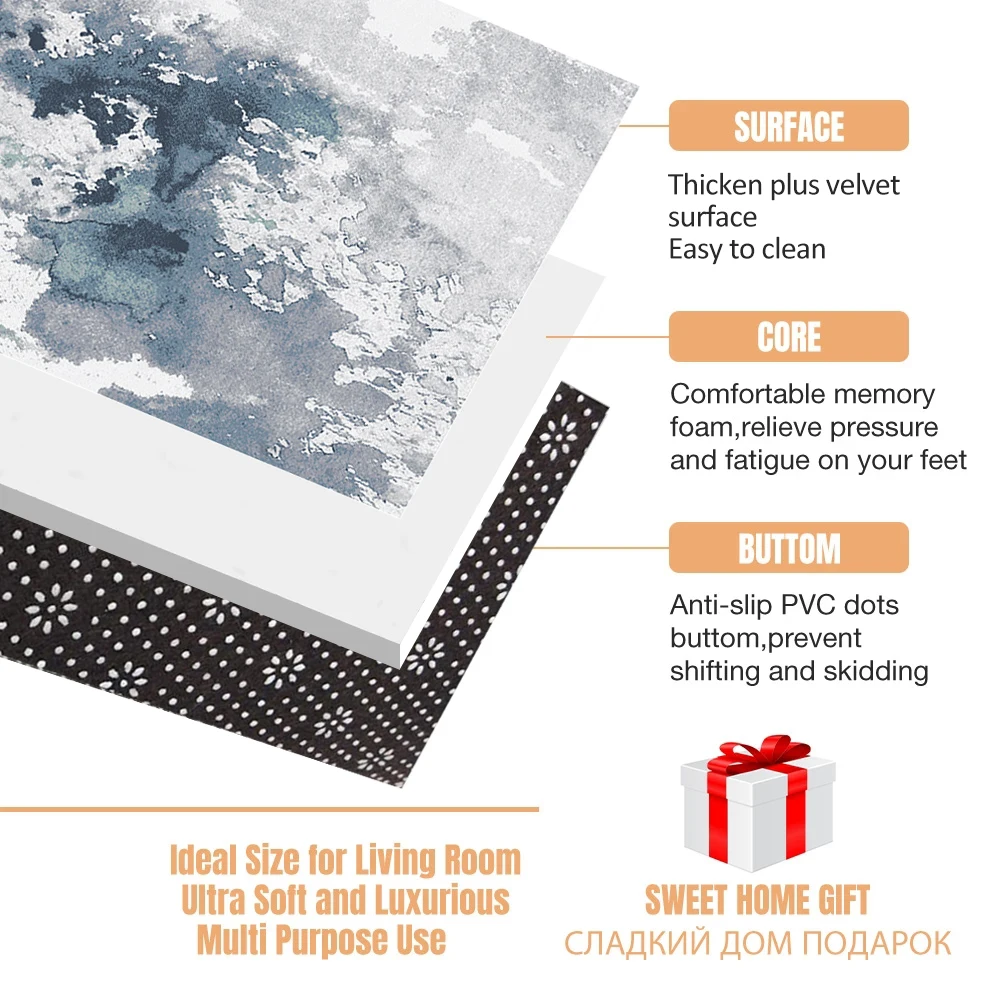 bubble kiss pile nordic carpets for living room thicker abstract large rugs and carpets for home bedroom decor custom floor mat free global shipping