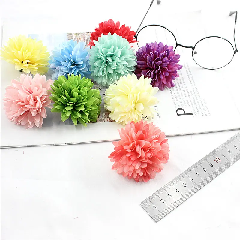 2 единицы/много модных искусственных шелковых цветов для короны банкета в