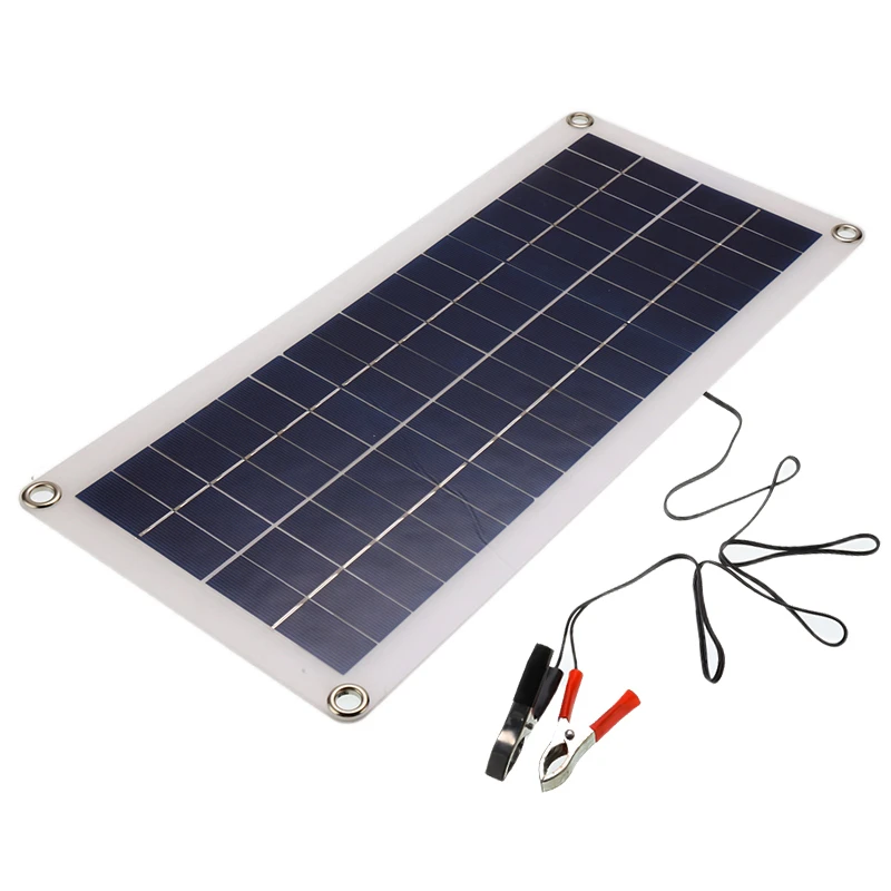 30W Portable Solar Panel 12V for Car Van Boat Caravan Camper Battery Charger MP3 Player Phones Tablets USB Ports Charging Device |