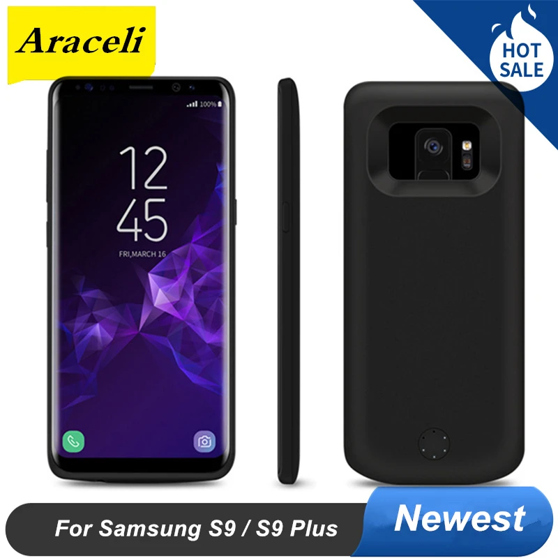 Чехол для Samsung S9 Plus Модный чехол зарядки Galaxy s9 Plus|Чехлы с аккумулятором| |