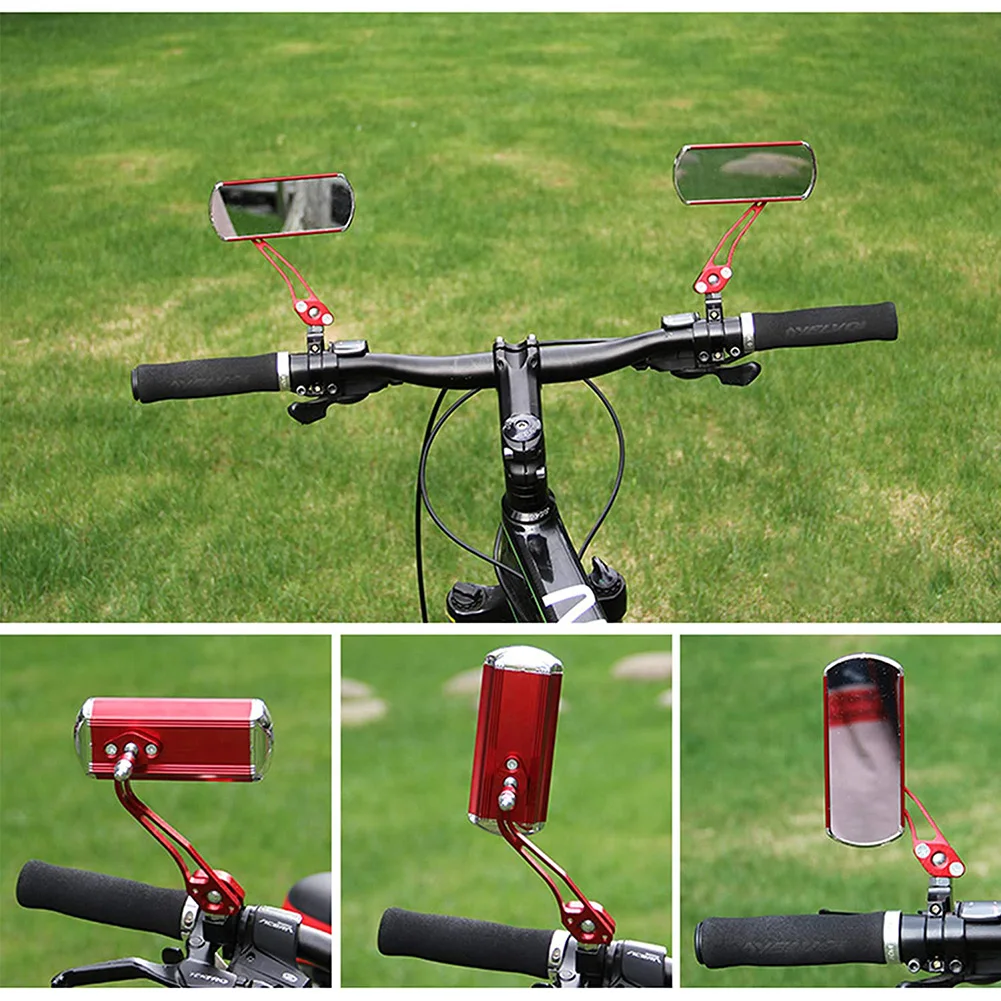 

1 Pair Bicycle Rearview Mirror Electric Bicycle Rearview Mirror Handlebar Wide-Angle Bicycle Rearview Mirror