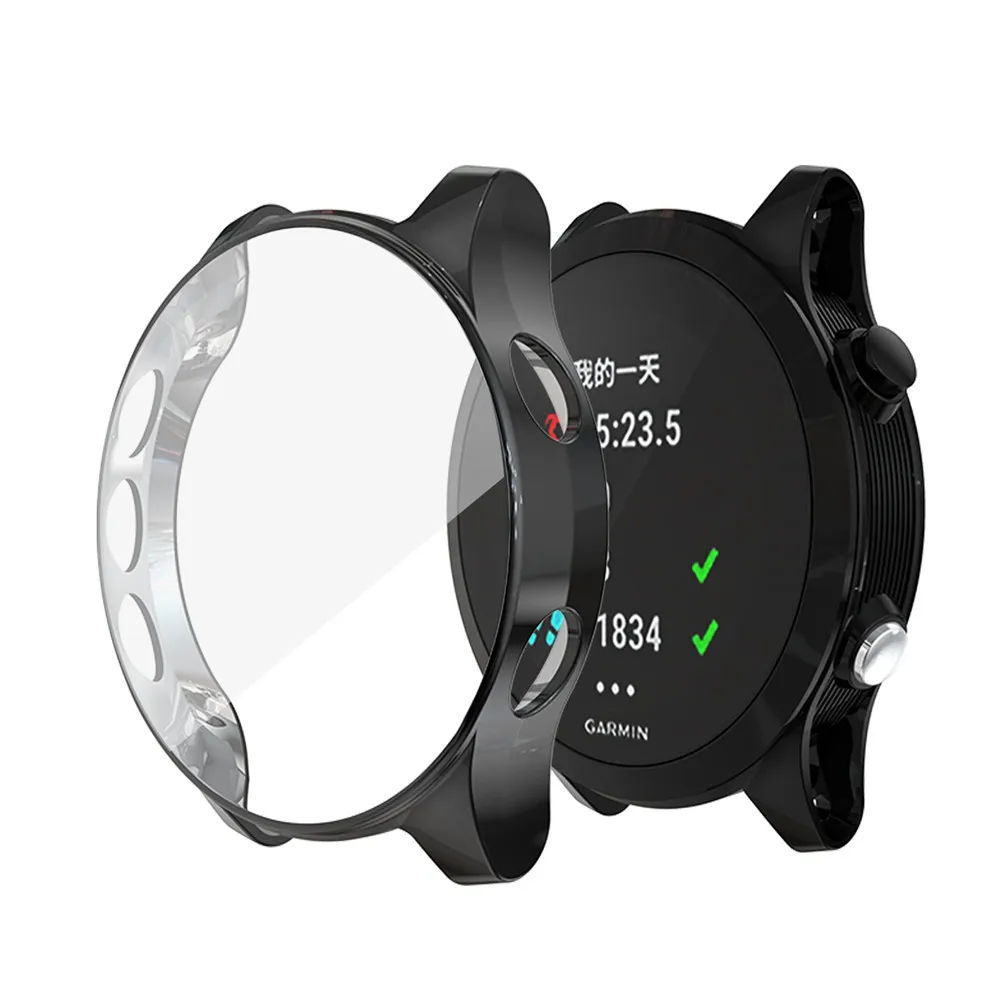 Мягкий полный Чехол для Garmin Forerunner 935/945 чехол для смарт часов защитная пленка из термополиуретана оболочка легкие тонкие аксессуары для бампера