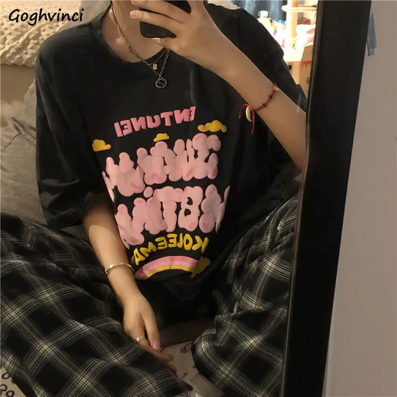 

Футболки с рукавом до локтя и принтом, 4 цвета