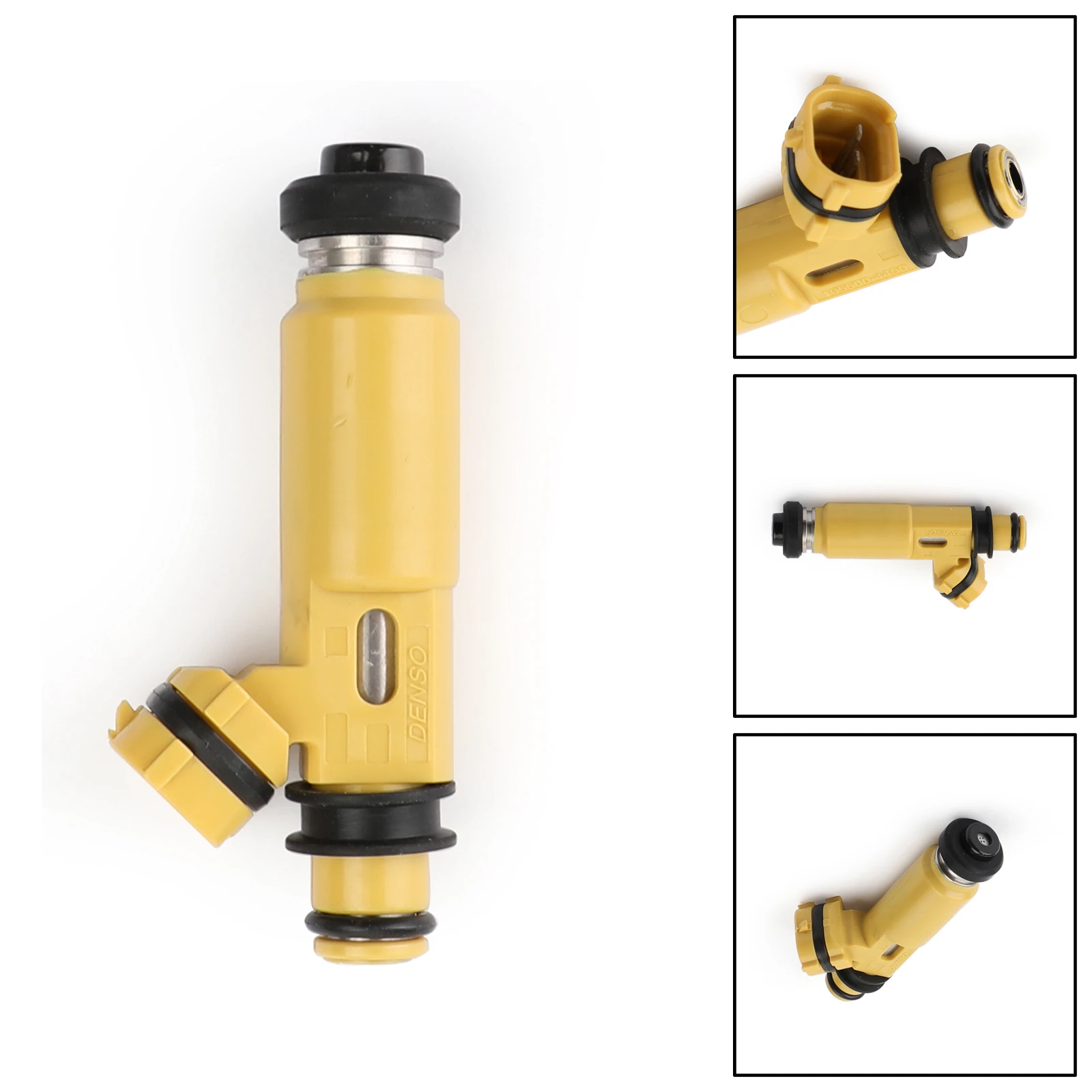 

Topteng 440Cc 4-Hole Yellow Denso Fuel Injectors 195500-4450 For Mazda 2004-2008 Rx-8