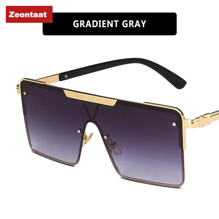 

Retro Oversized Sunglasses Women Men 2021 Vintage Rimless Sunglass Luxury Brand Mirror Woman Sun glasses Shades Oculos De Sol