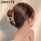 Заколки для волос, модные женские металлические когти для волос, аксессуары для волос, заколки для волос, женская заколка для волос, головные уборы, украшения девочки, крабы