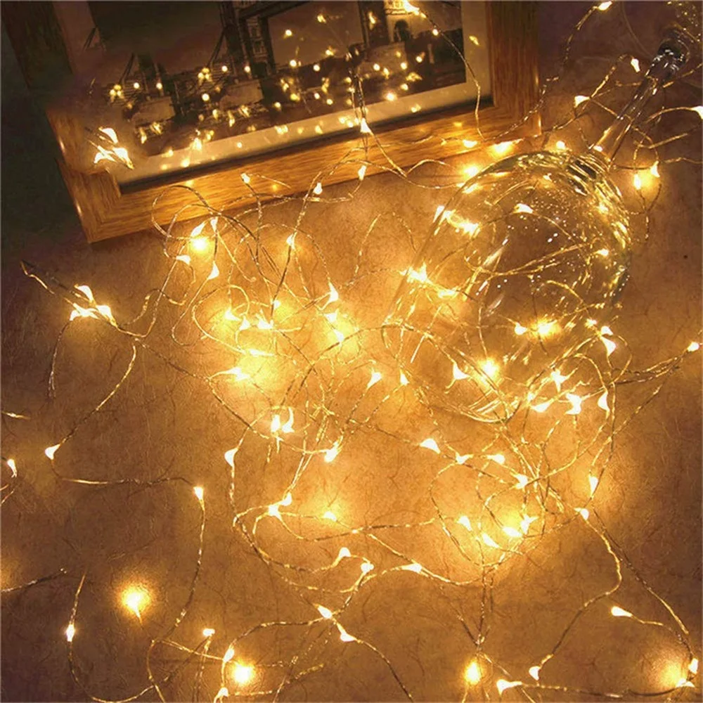 5/10 упаковка 2 м светильники-пробка для винных бутылок винная пробка медная