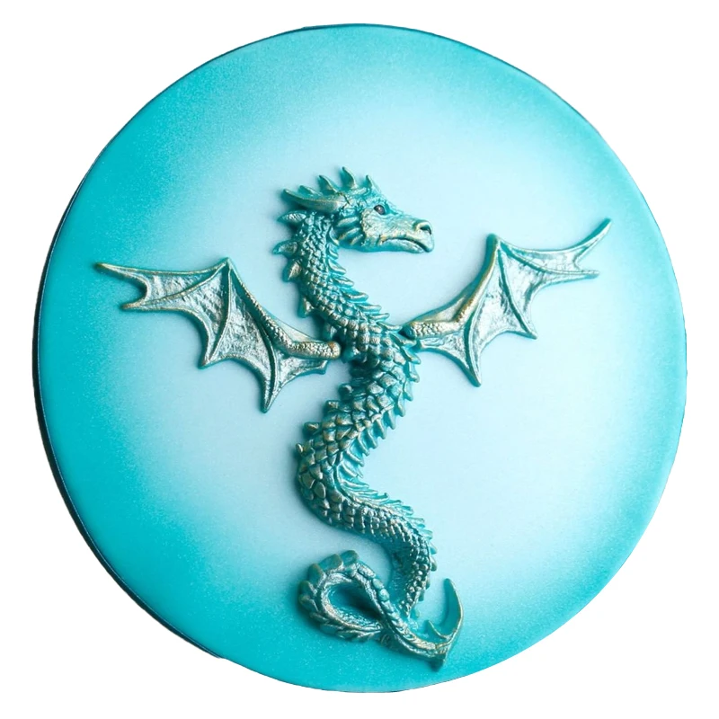 Meibum змея Дракон аниме модель помадка форма для торта День рождения шоколадные