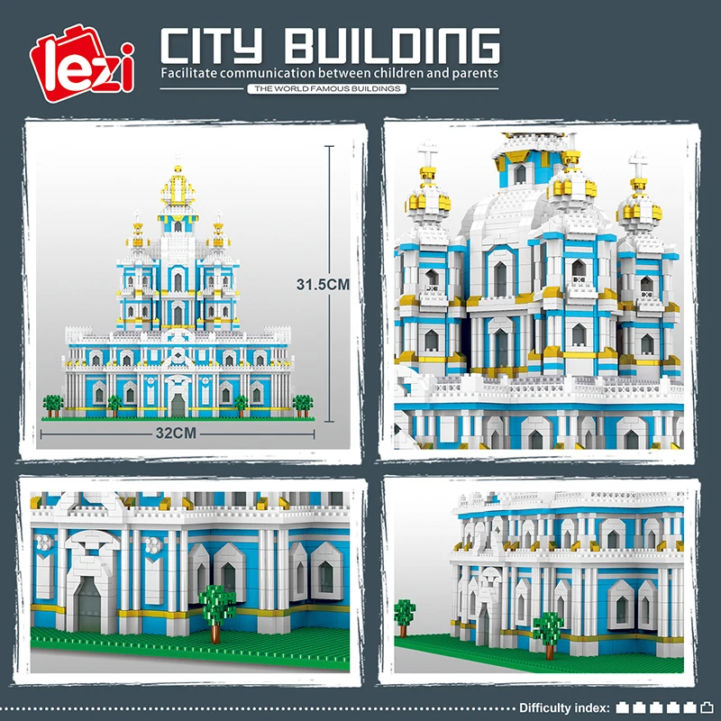 Микро кирпичные блоки мини-архитектурные Друзья всемирно известный наборы