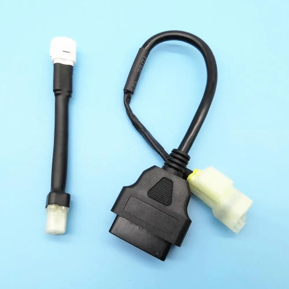 3 & 4 pin stecker OBD II K-Linie diagnose harness elektronische kabel von Honda-YAMAHA motorrad