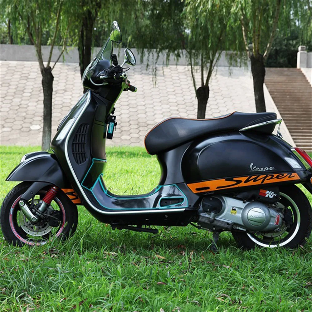 Для Vespa GTS 300 gts300 Sport gts 2D наклейка эмблема супер с двумя длинными вентиляционными