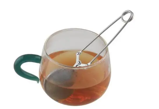 new with handle Creative Stainless Steel tea bag Spoon Tea Mesh Ball Infuser Strainers Teakettles kitchen tools | Дом и сад