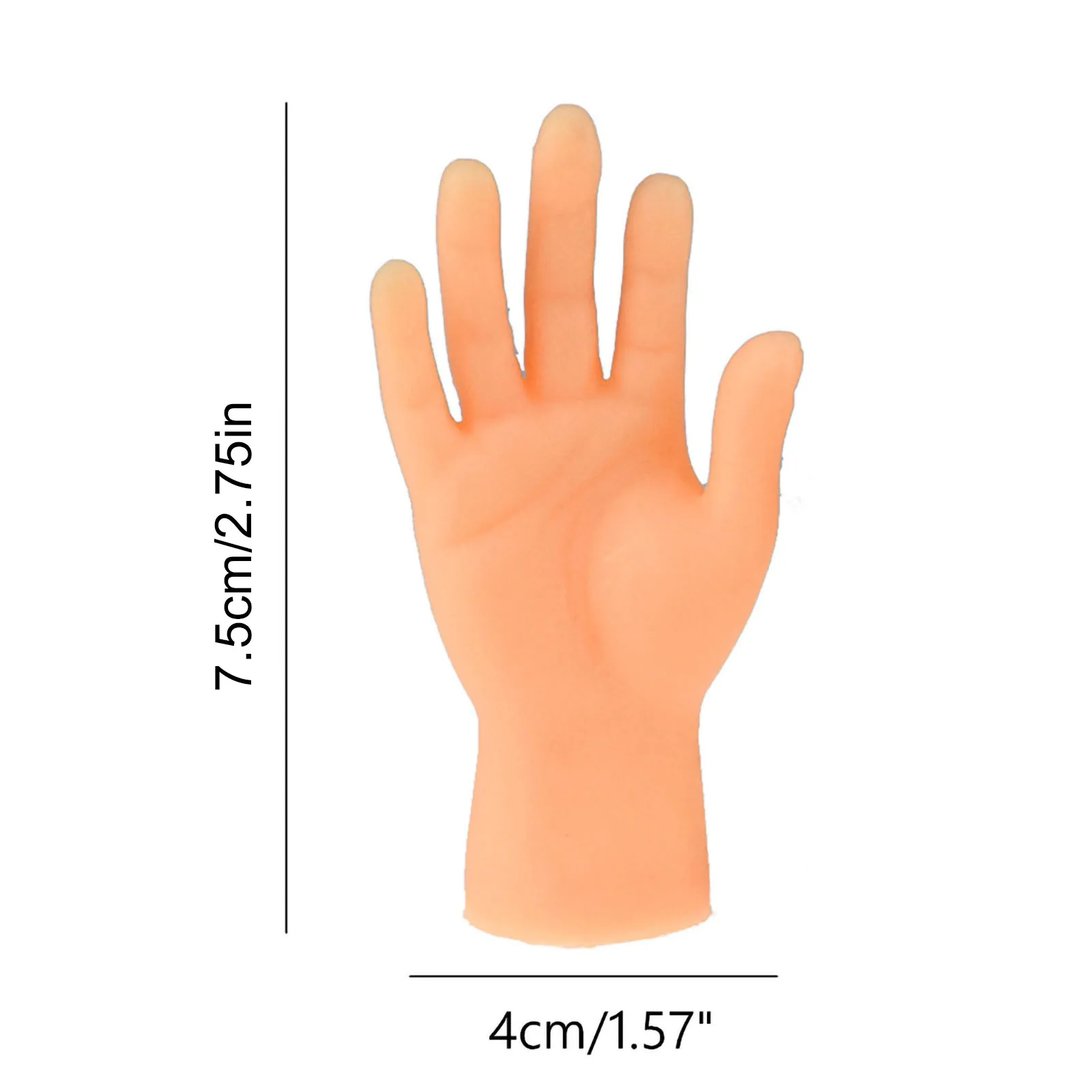

Funny Simulation Left Right Mini Hands Finger Sleeve Puppets Children Toy Novelty Interesting Finger Toys Halloween Gifts