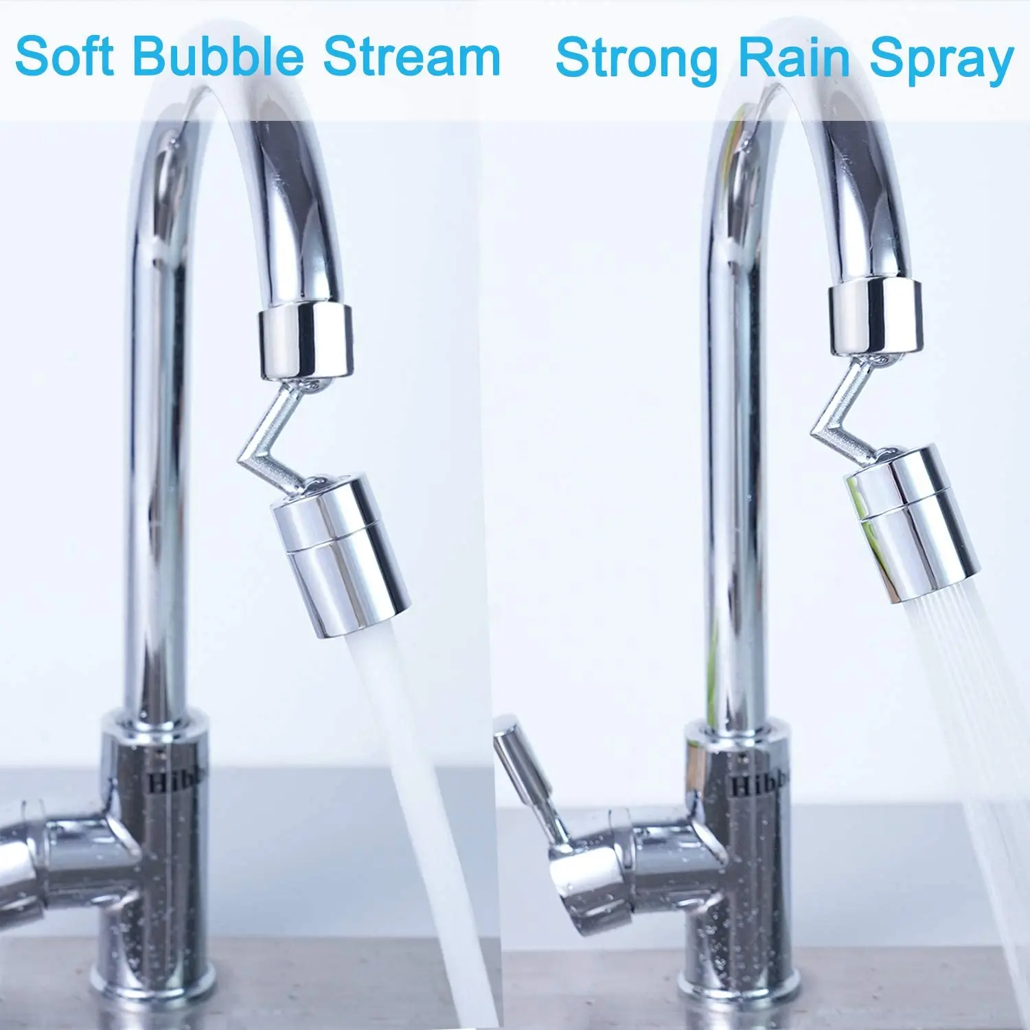 SHAI Universal Splash Faucet Spray Head 720 Degree Rotating Tap Filter Water Bubbler Aerator Kitchen Nozzle | Обустройство дома