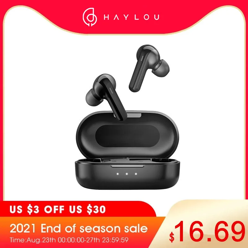 Беспроводные наушники Haylou GT3 с шумоподавлением поддержкой Bluetooth 5 0 сенсорным