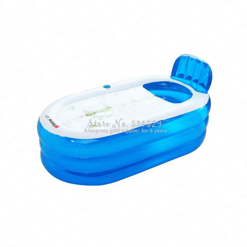 

21%Household Thickening Adult Inflatable Bathtub Folding Bath Barrel Children's Bath Can Sit Lie Plastic Bath Basin