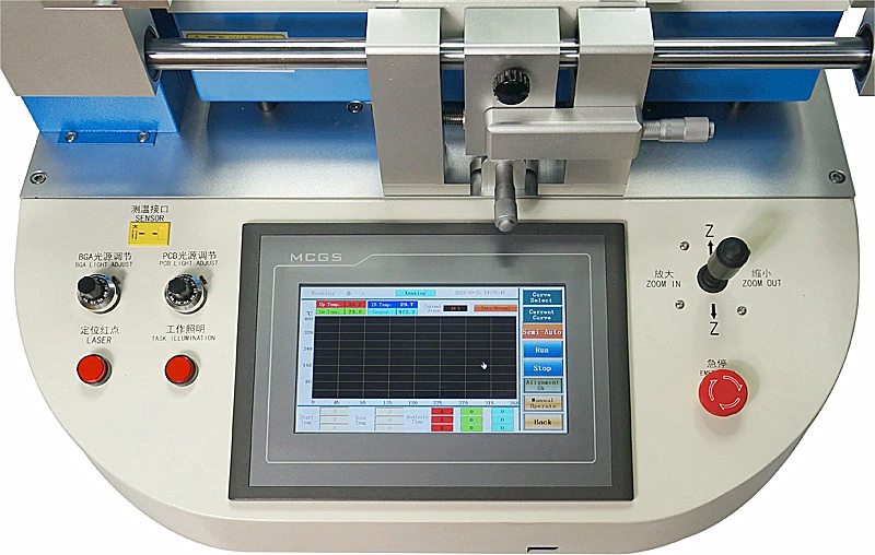 Полуавтоматическая наладочная станция BGA G720 оптическое выравнивание для
