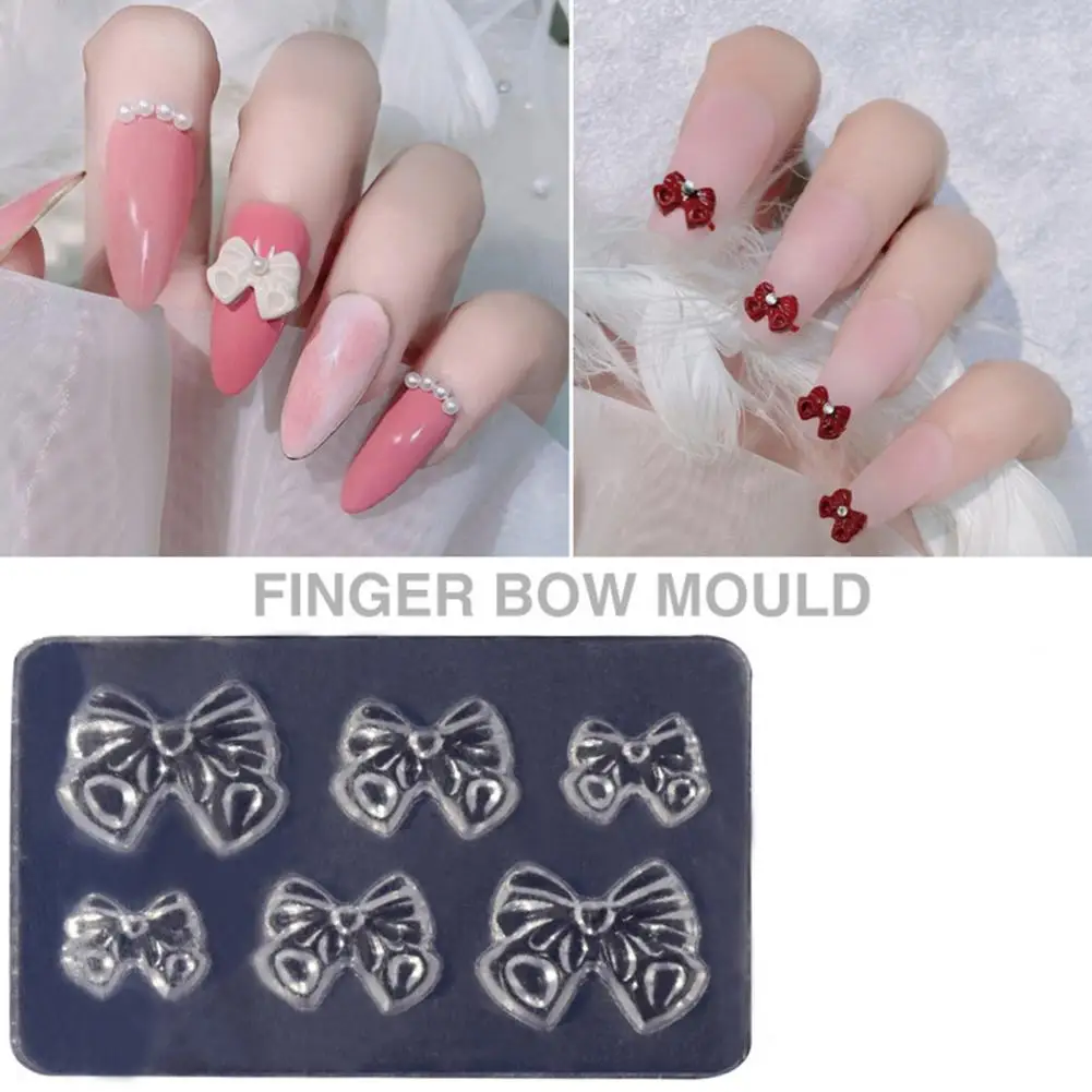 Форма для резьбы в виде банта безопасная Изысканная Толстая трехмерная форма