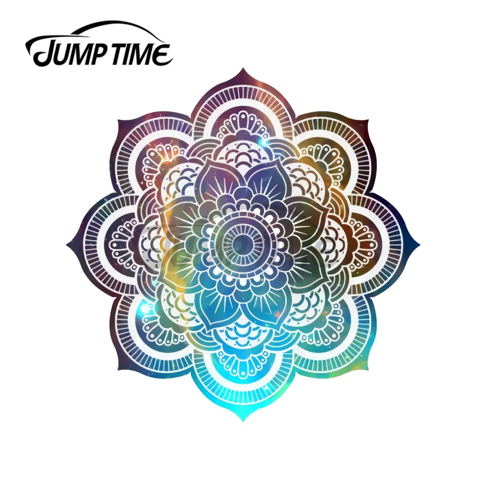 

Автомобильные наклейки JumpTime с изображением мандалы, 13x12,5 см