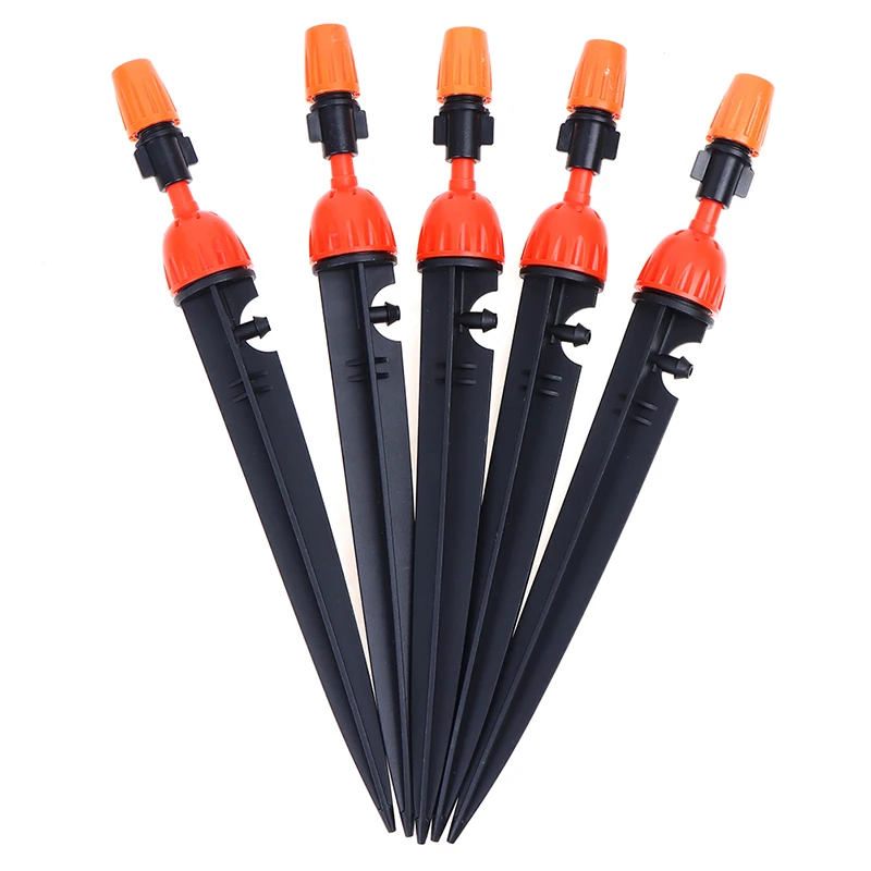 8-отверстие форсунки разбрызгиватели орошения регулируемые поливки для сада с