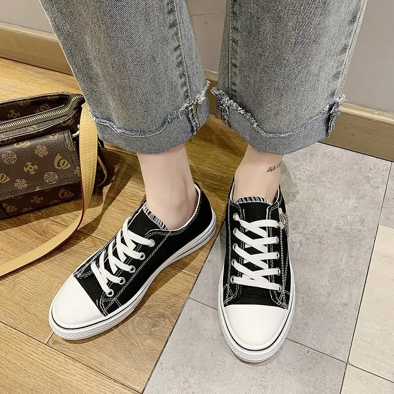 

AXHOP68904 New Style Sneakers Ladies Lace-Up Casual Zapatos Tenis