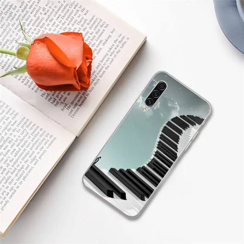 

Popular Piano Instruments pattern Phone Case For Samsung A S M Note 9 10 20 fe 21 71 30 ultra plus 5g 11 31 51 s