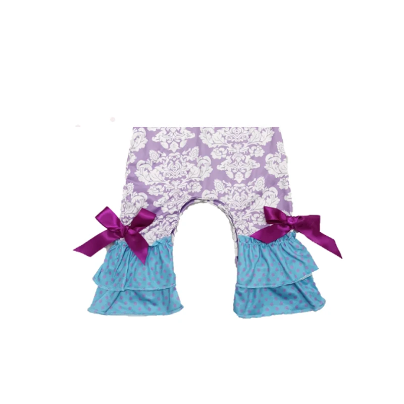 Пасхальный комбинезон для девочки с рюшами и кроликом бантом | Мать ребенок