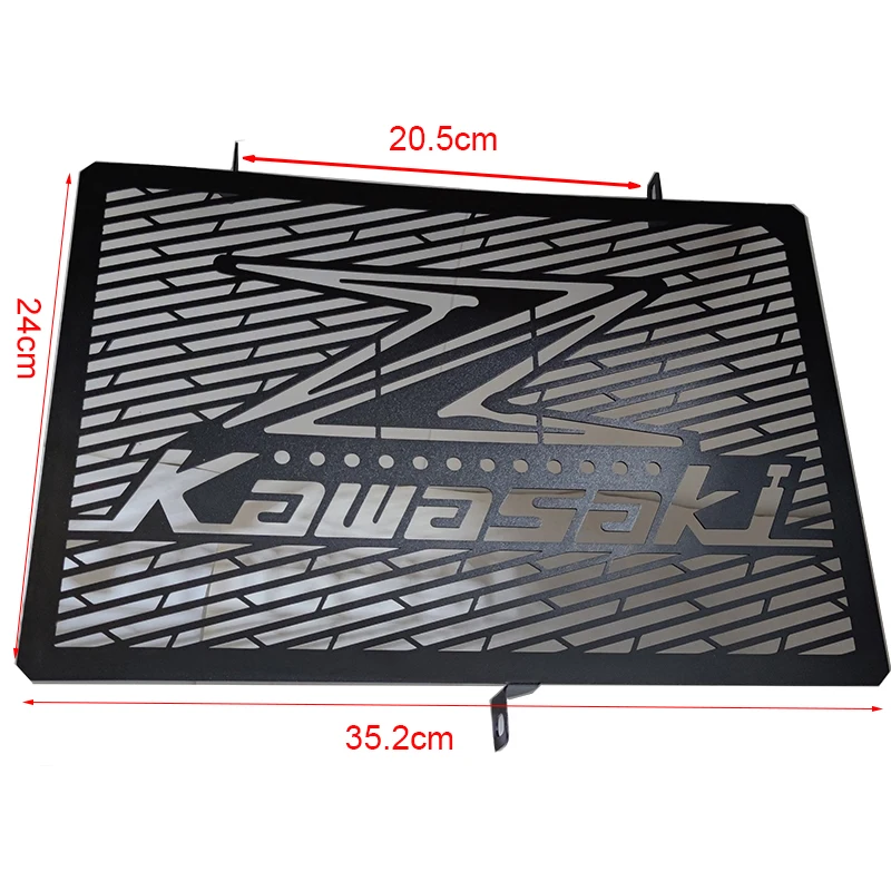 Защита решетки радиатора мотоцикла из нержавеющей стали для KAWASAKI Z750 Z800 ZR800 Z1000