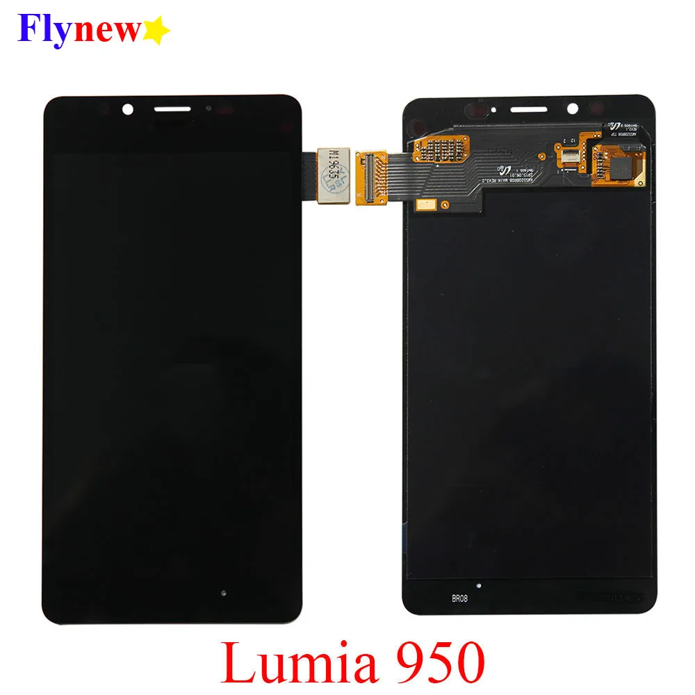 Оригинальный ЖК-дисплей для Nokia Lumia 950 Φ Сенсорная панель дигитайзер в сборе +