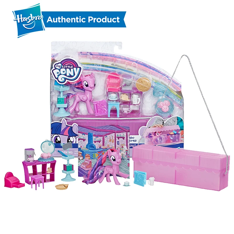 Hasbro 7 62 см My Little Pony On The Go AST Рарити сумеречные сверкающие Фигурки Коллекционная