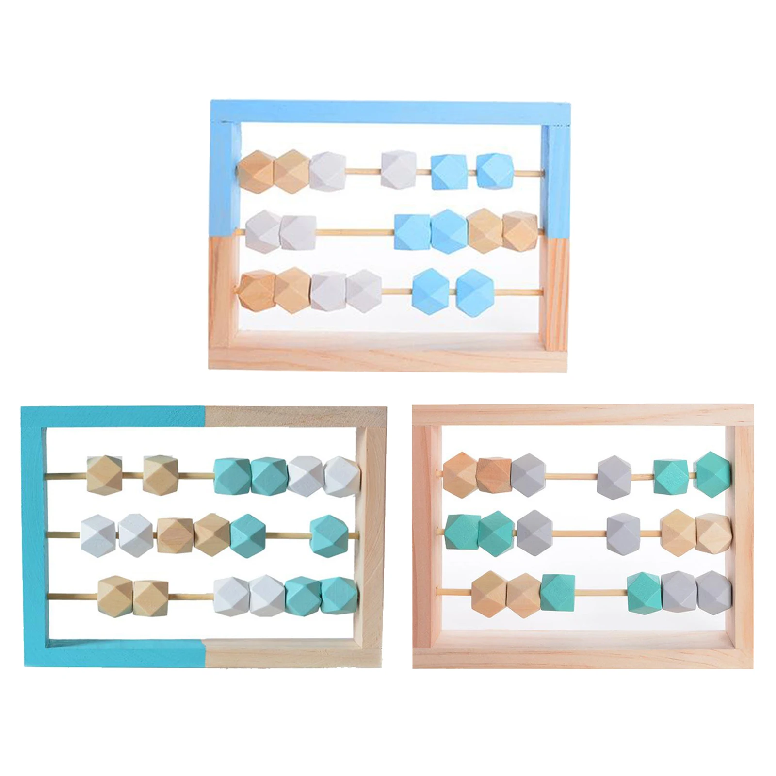 

Math Maths Learning Abacus Wooden Toys For Toddlers - Preschool Boys Girls
