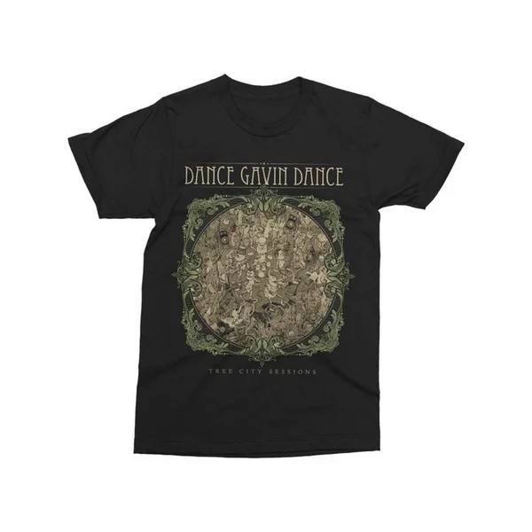 

Мужская футболка с коротким рукавом и изображением дерева и Гавина