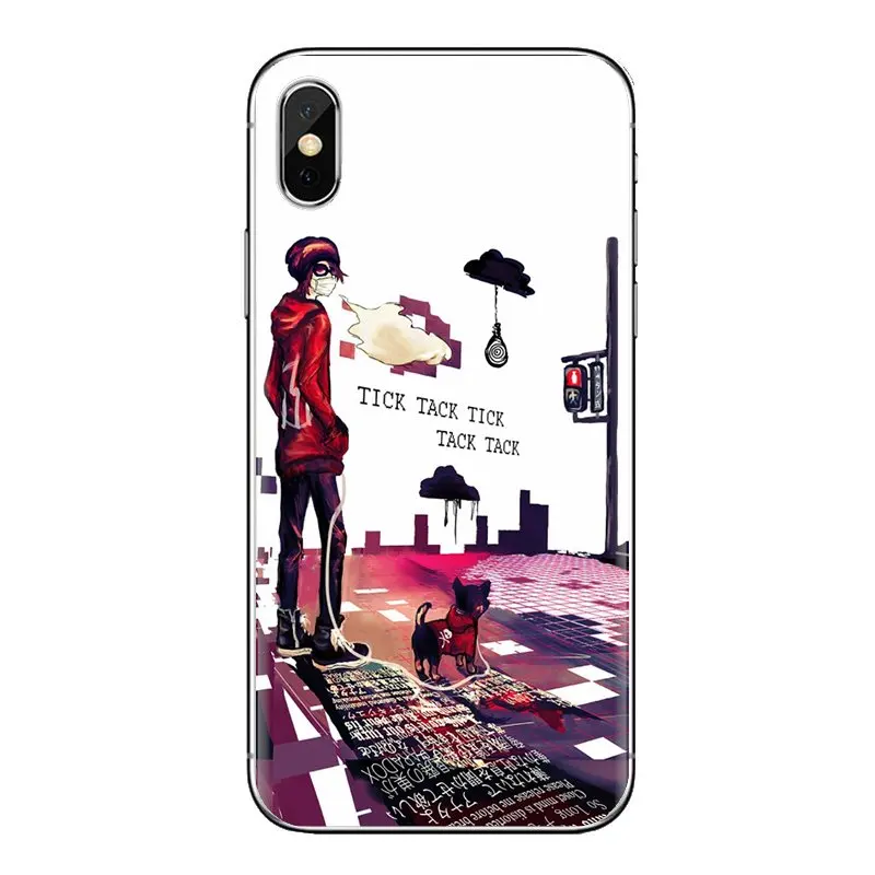 Газетт уродливые фан-арта из термополиуретана с героем аниме чехол для телефона