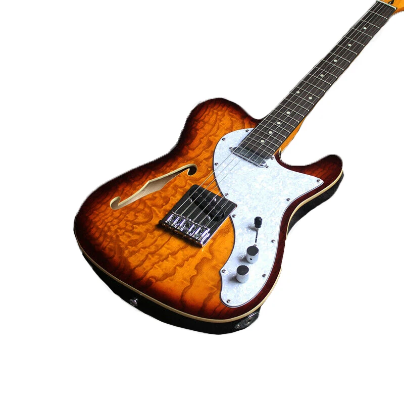 

Новая высококачественная 6-струнная индивидуальная F-образная ЭЛЕКТРИЧЕСКАЯ ГИТАРА TL, хромированная фурнитура, фингерборд из палисандра 22F,...