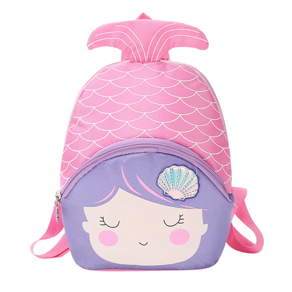 Детский рюкзак Русалочки для мальчиков и девочек детский мини с мультяшным