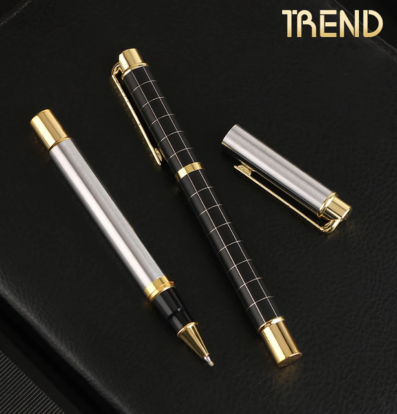 Металлическая ручка хорошего качества роллер шариковая для офиса руководителя