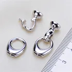 Фурнитура для изготовления ювелирных изделий, фурнитура для стразы из меди и циркония, Длинные жемчужины для ожерелья, аксессуары для подвесок