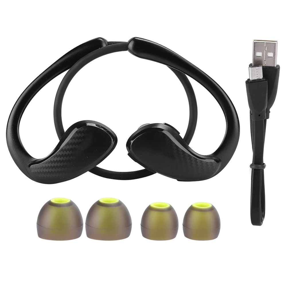 Водонепроницаемые наушники BT подвесные Беспроводные спортивные NFC гарнитура |